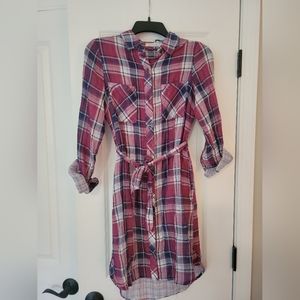 Plaid dress